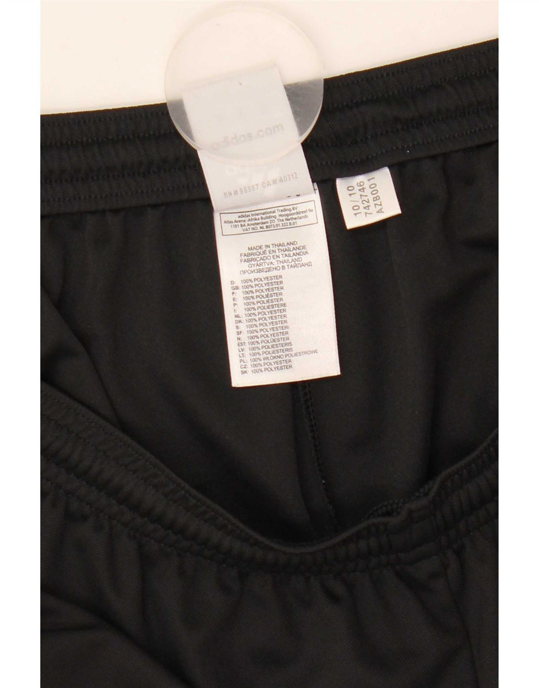 Pantaloncini sportivi Adidas Climalite da uomo XL poliestere nero