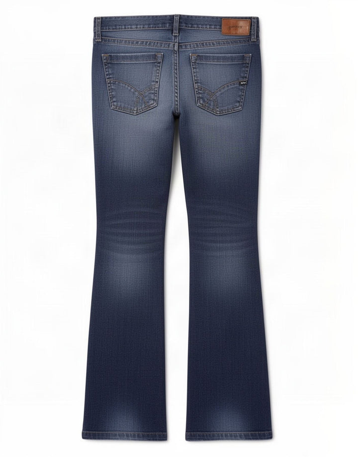 Jeans Bootcut da Uomo Gas W34 L34 Cotone Blu