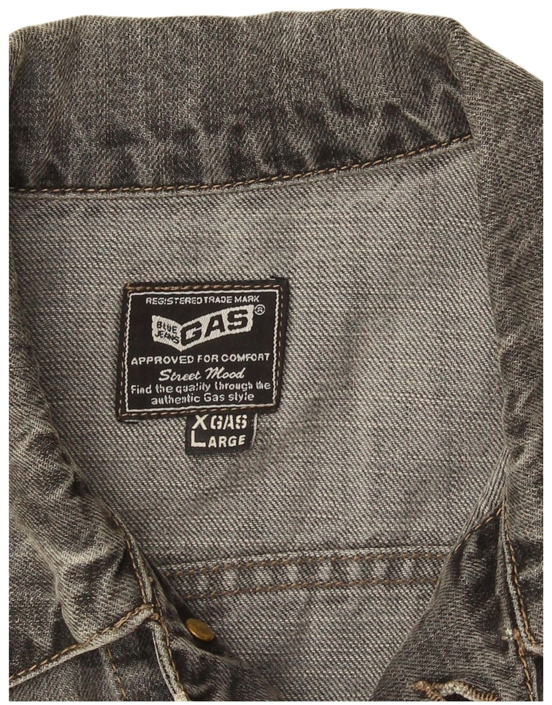 Giacca in denim da donna Gas UK 18 XL Grigia