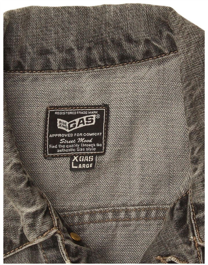 Giacca in denim da donna Gas UK 18 XL Grigia