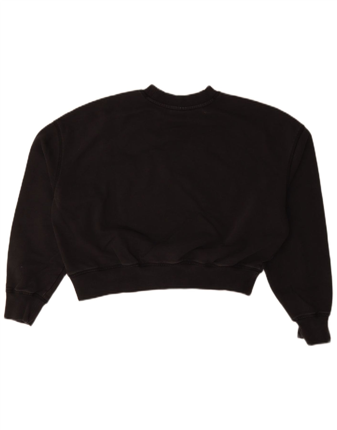 Dickies Felpa con grafica corta oversize da donna, taglia UK 14, media, nera