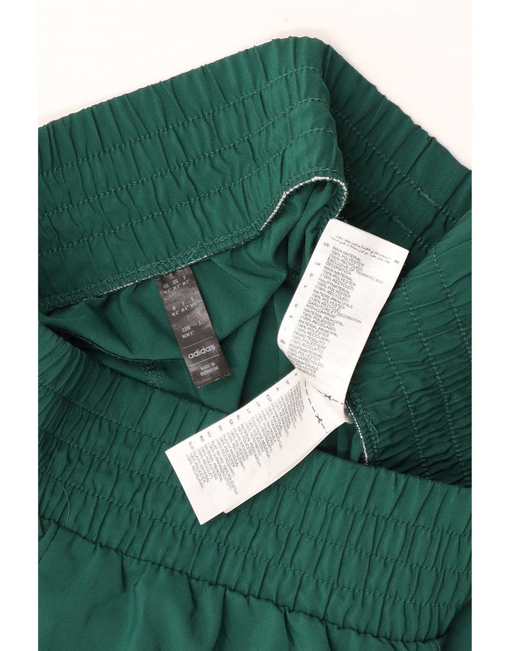 Pantaloncini sportivi da uomo Adidas in poliestere verde medio