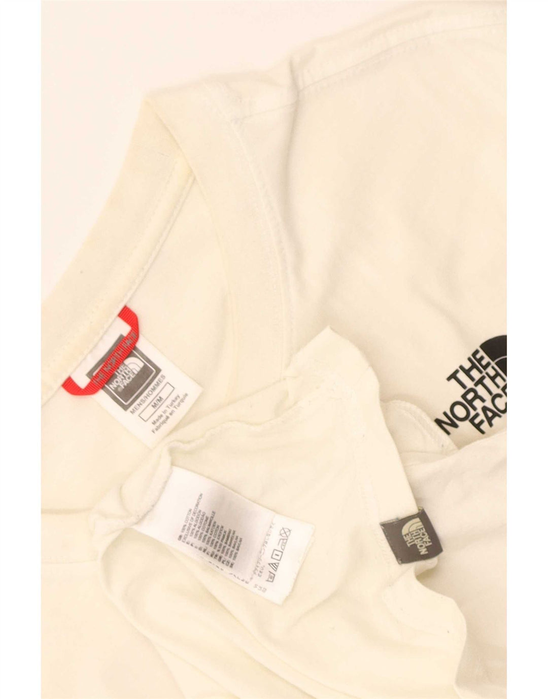 T-shirt grafica da uomo The North Face Top in cotone bianco medio