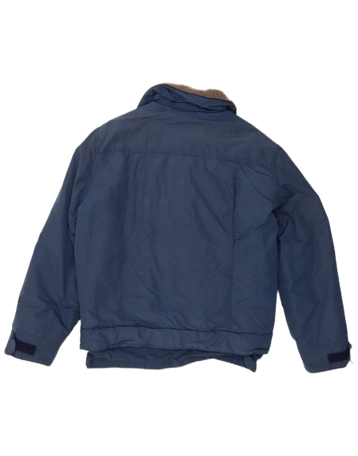 Giubbotto bomber da uomo Woolrich UK 40 grande cotone blu navy