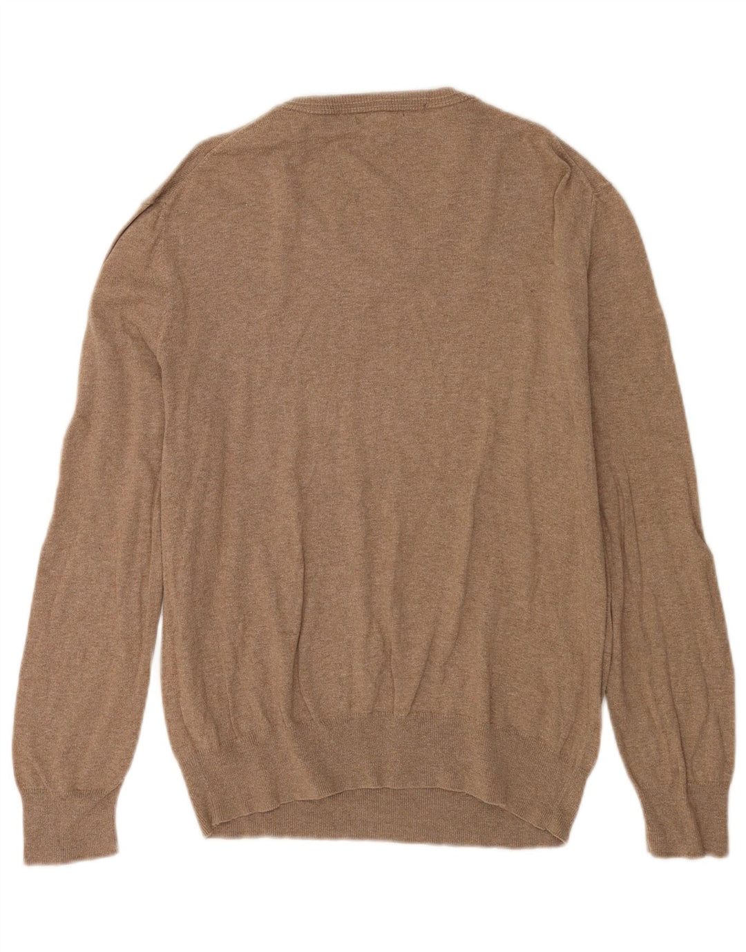 Maglione da uomo con scollo a V Gap in cotone beige medio