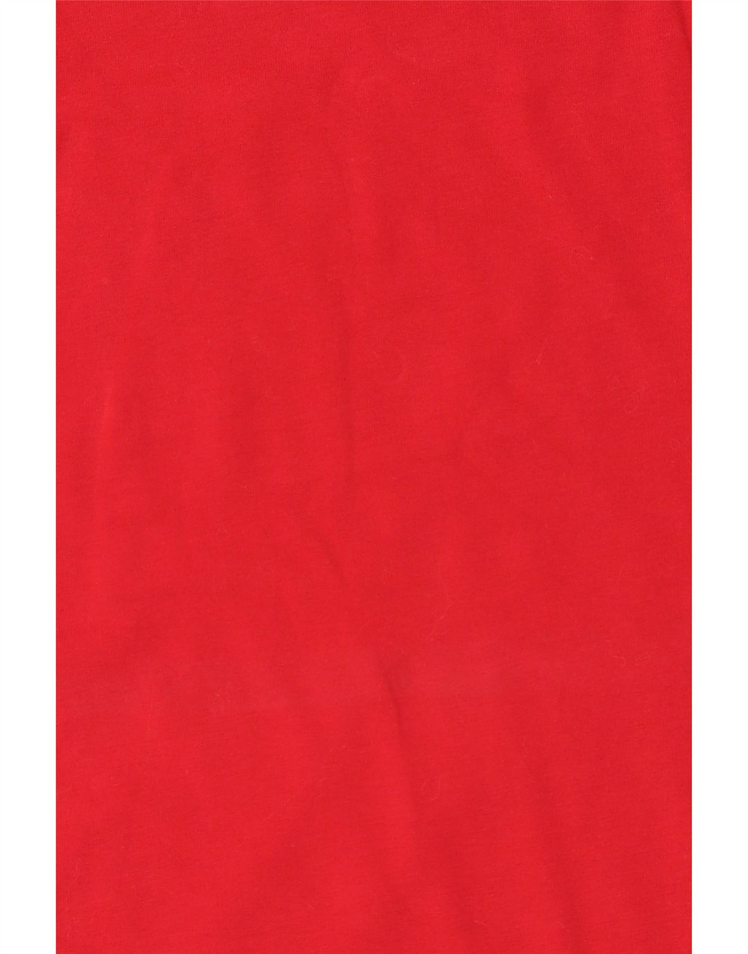 Guess Top grafico da donna a maniche lunghe UK 14 Large Rosso Cotone