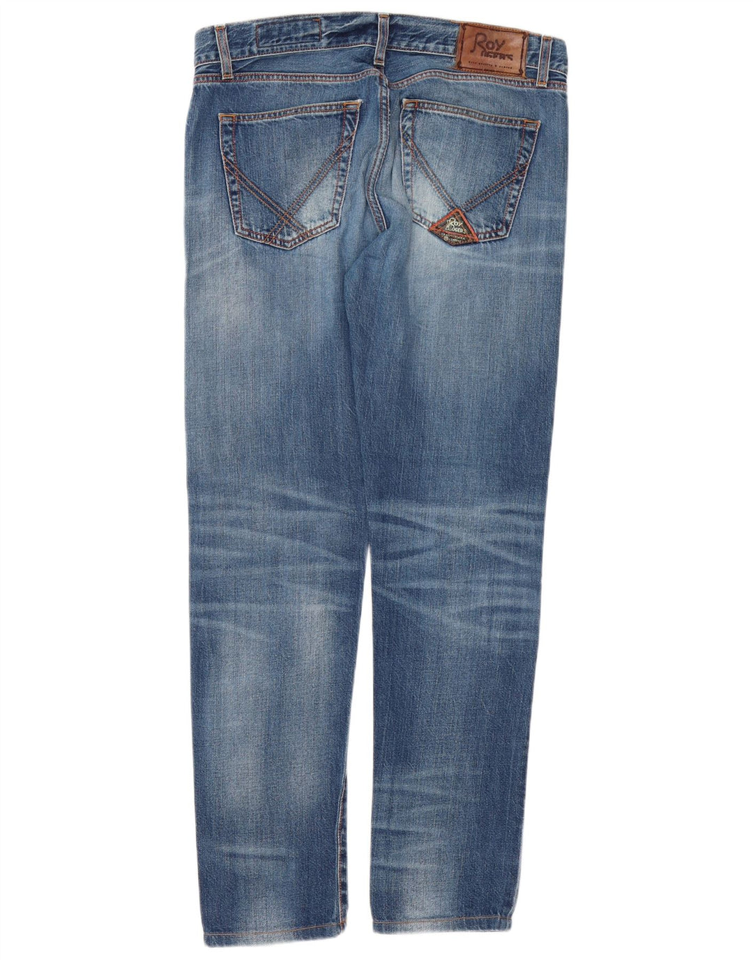 Jeans slim da uomo Roy Rogers W33 L31 Blu