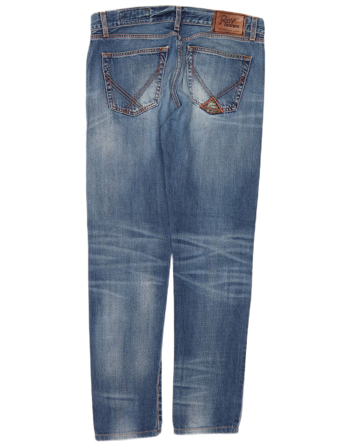 Jeans slim da uomo Roy Rogers W33 L31 Blu