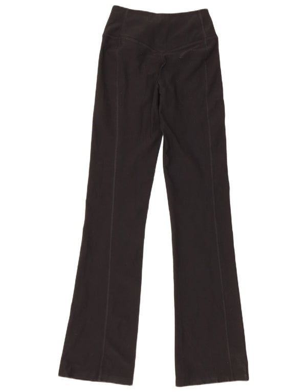 Pantaloni della tuta Nike Dri Fit Capri da donna UK 4 XS poliestere nero