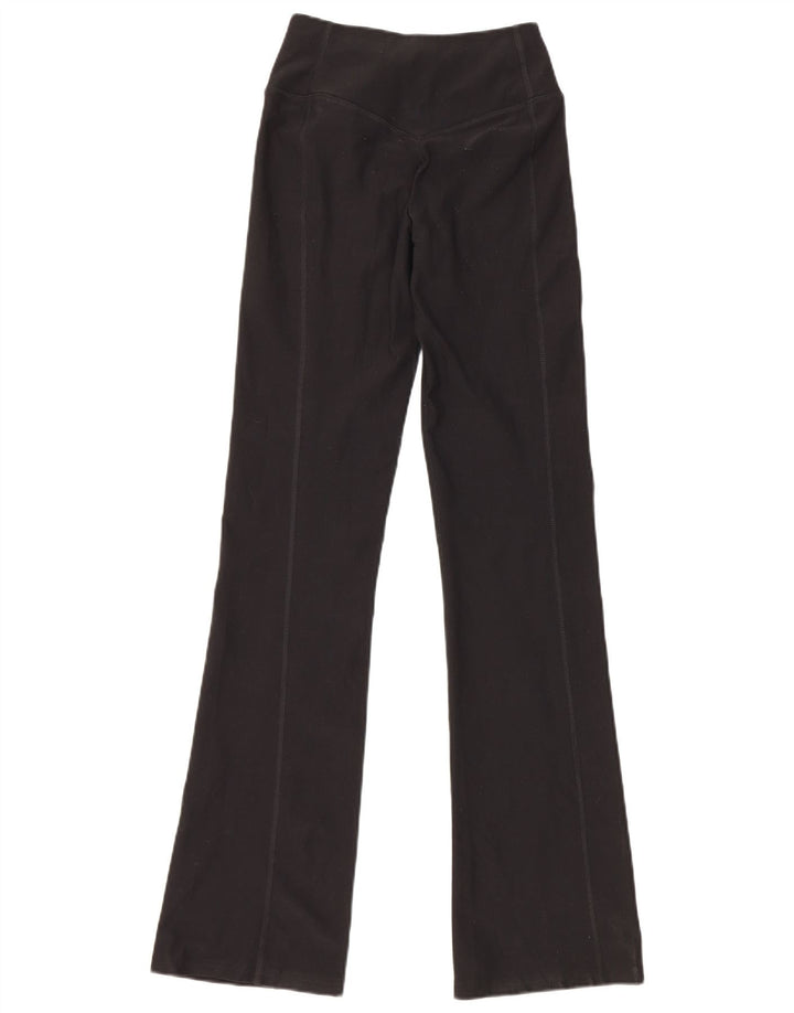 Pantaloni della tuta Nike Dri Fit Capri da donna UK 4 XS poliestere nero