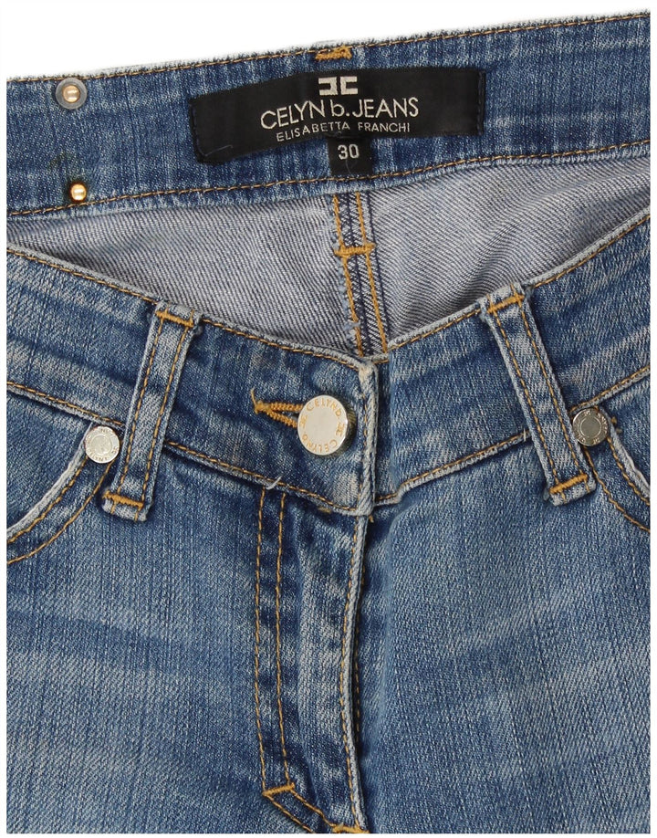 ELISABETTA FRANCHI Jeans da donna Celyn B Slim W30 L32 Blu classico