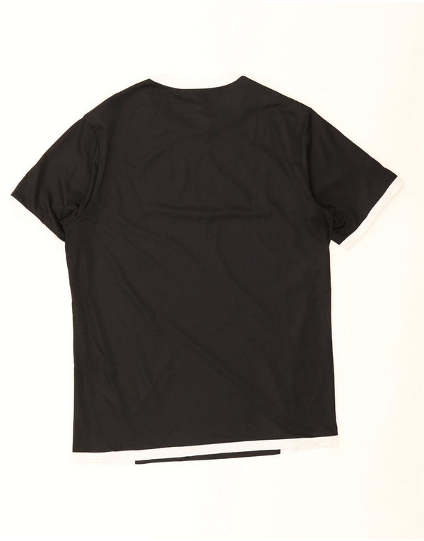 T-shirt Puma da uomo Top Medium Black Colourblock