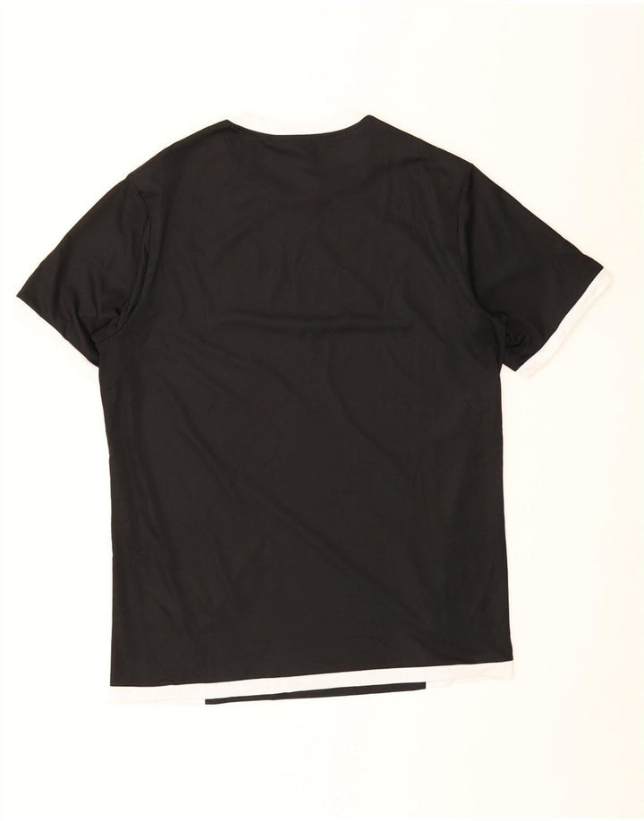 T-shirt Puma da uomo Top Medium Black Colourblock
