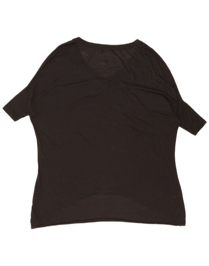 Top tunica oversize da donna Zara UK 10 piccolo nero