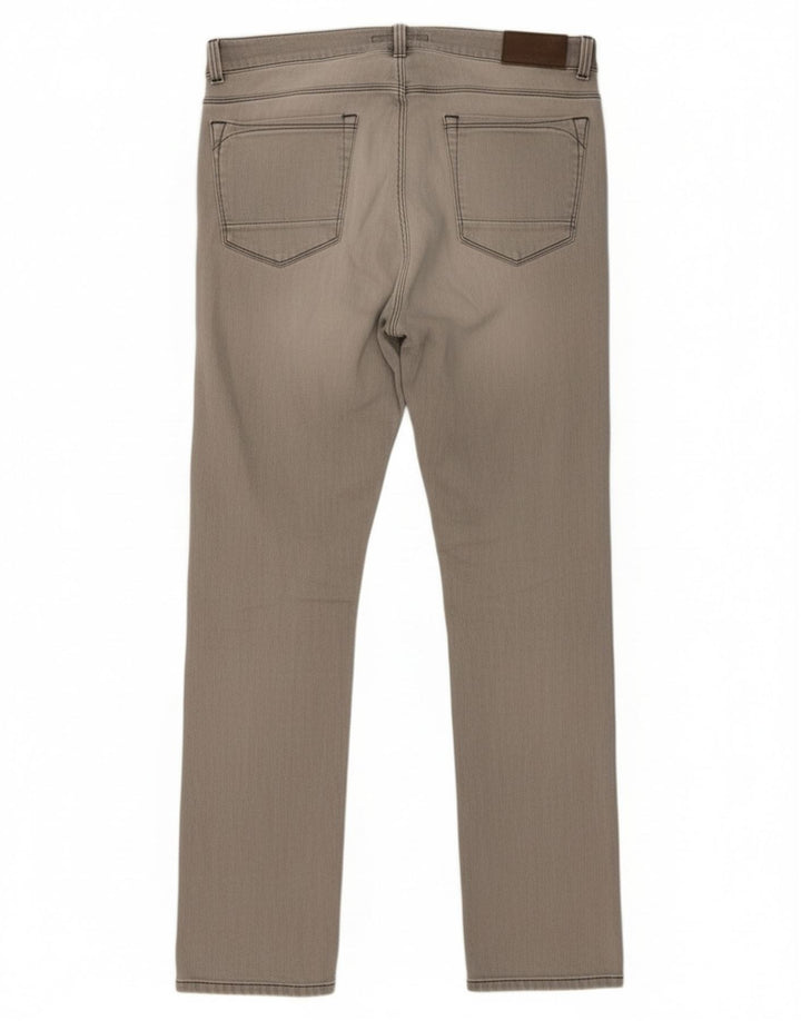 Jeans Slim Uomo Trussardi W31 L33 Cotone Grigio