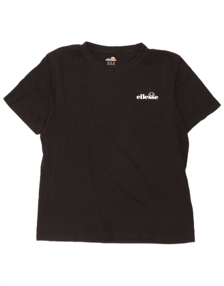 T-shirt da uomo Ellesse Top 2XL cotone nero