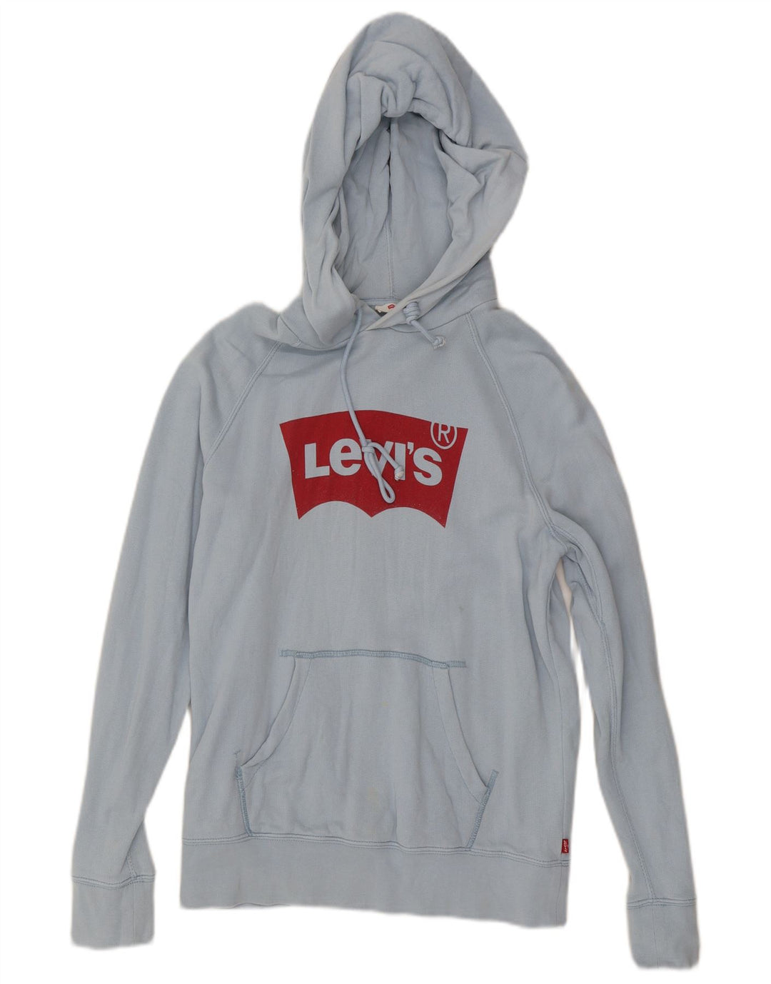 Maglione con cappuccio grafico da uomo Levi's XS blu