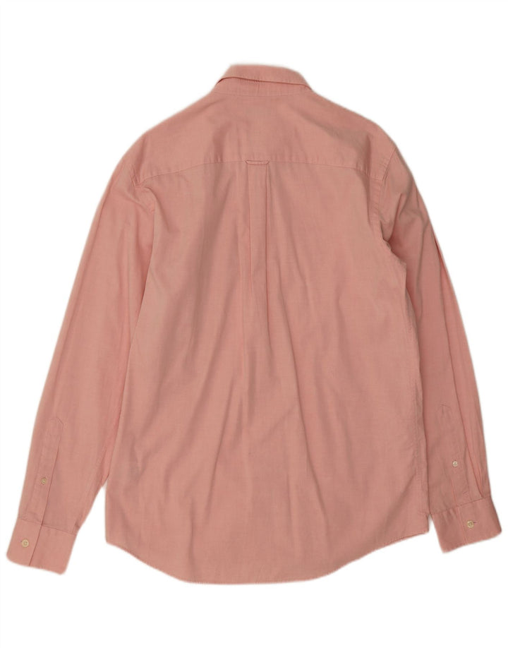 Camicia da uomo Jaeger in cotone rosa medio