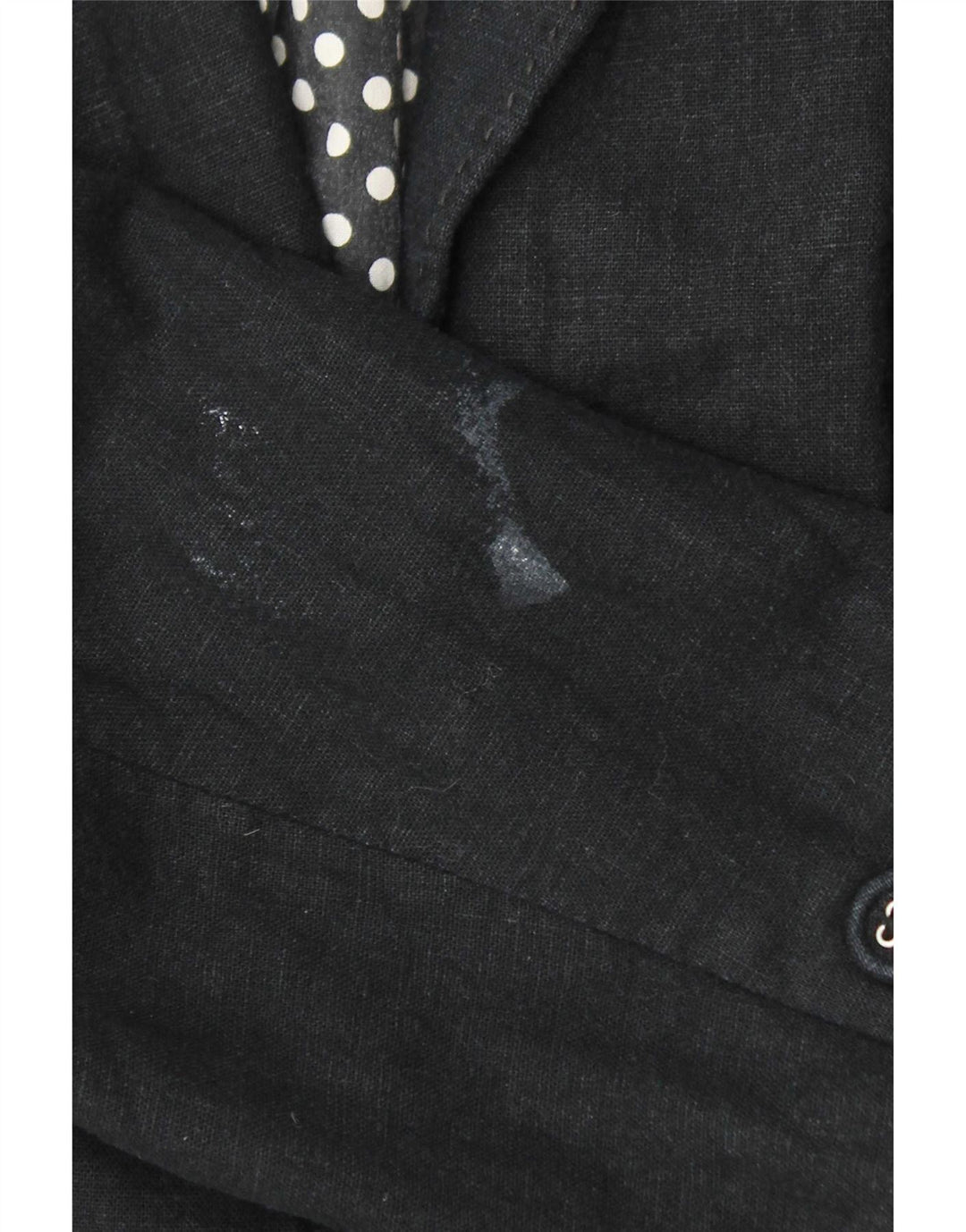 Giacca blazer a 3 bottoni Marks & Spencer da donna UK 16 grande lino grigio