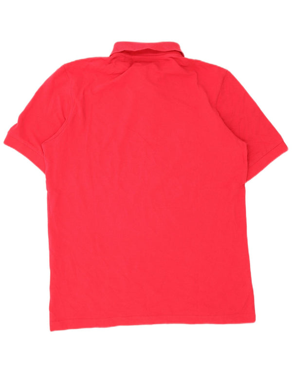 Polo Kappa Uomo Large Rosa In Cotone