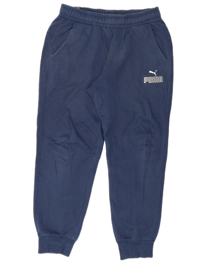 Pantaloni da tuta grafica da uomo Puma Joggers medio blu navy