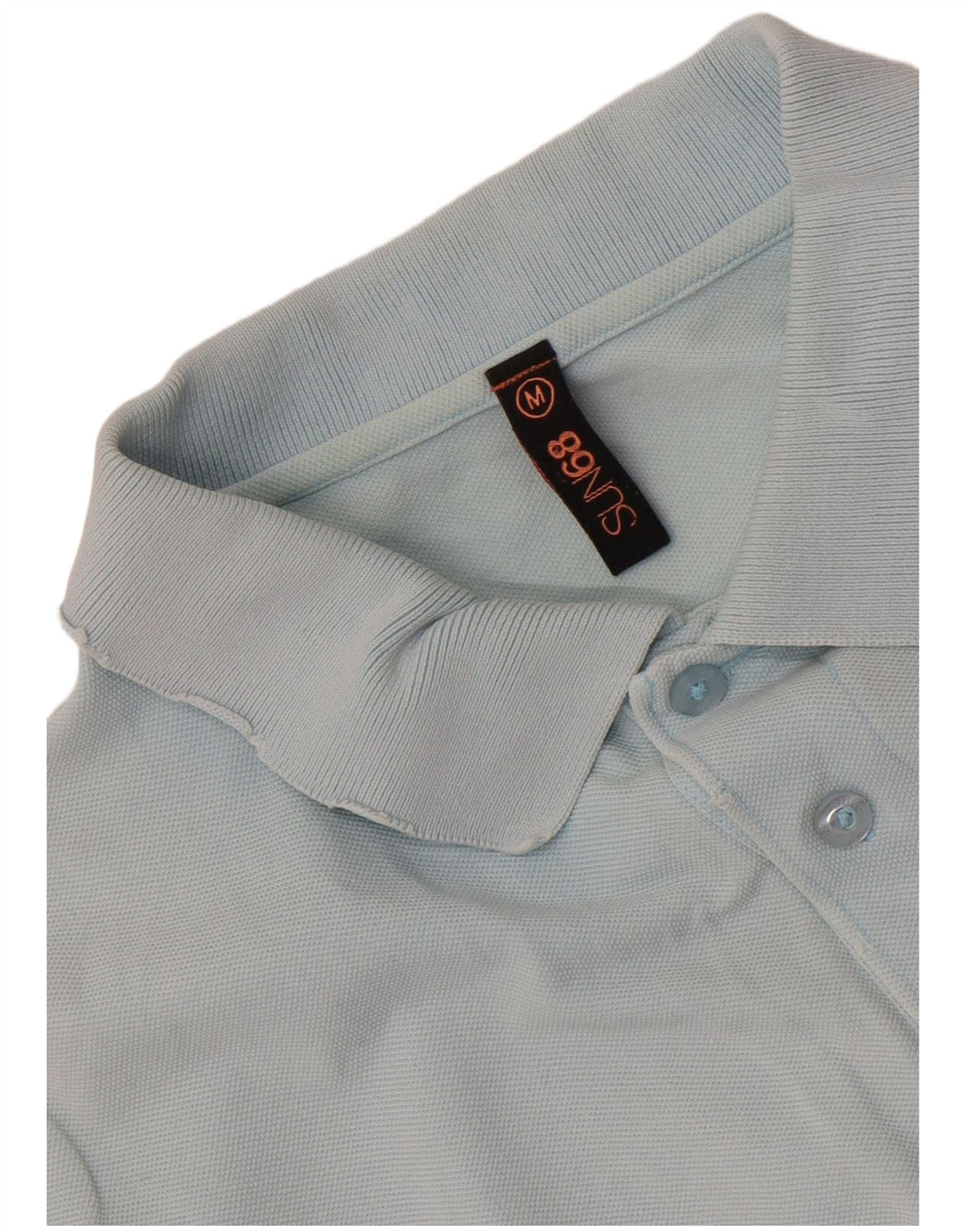 Polo da uomo Sun68 blu medio