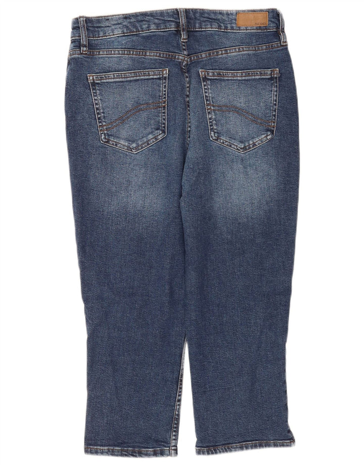 Jeans Capri Sway da donna Fat Face UK 12 Medio W32 L20 Cotone blu