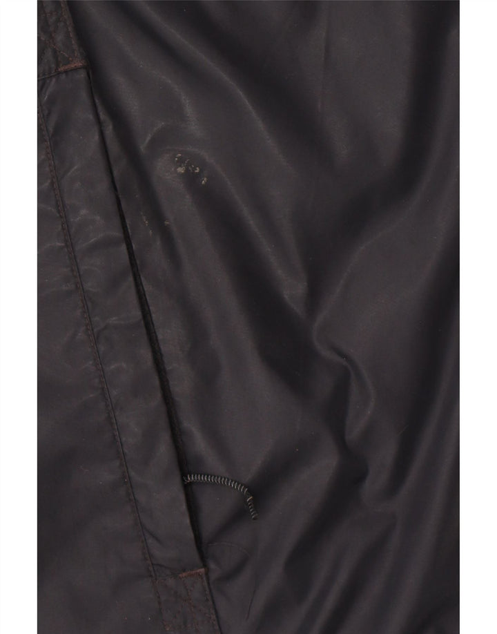 Giacca a vento Adidas da uomo vestibilità ampia UK 44/46 grande nera in poliammide