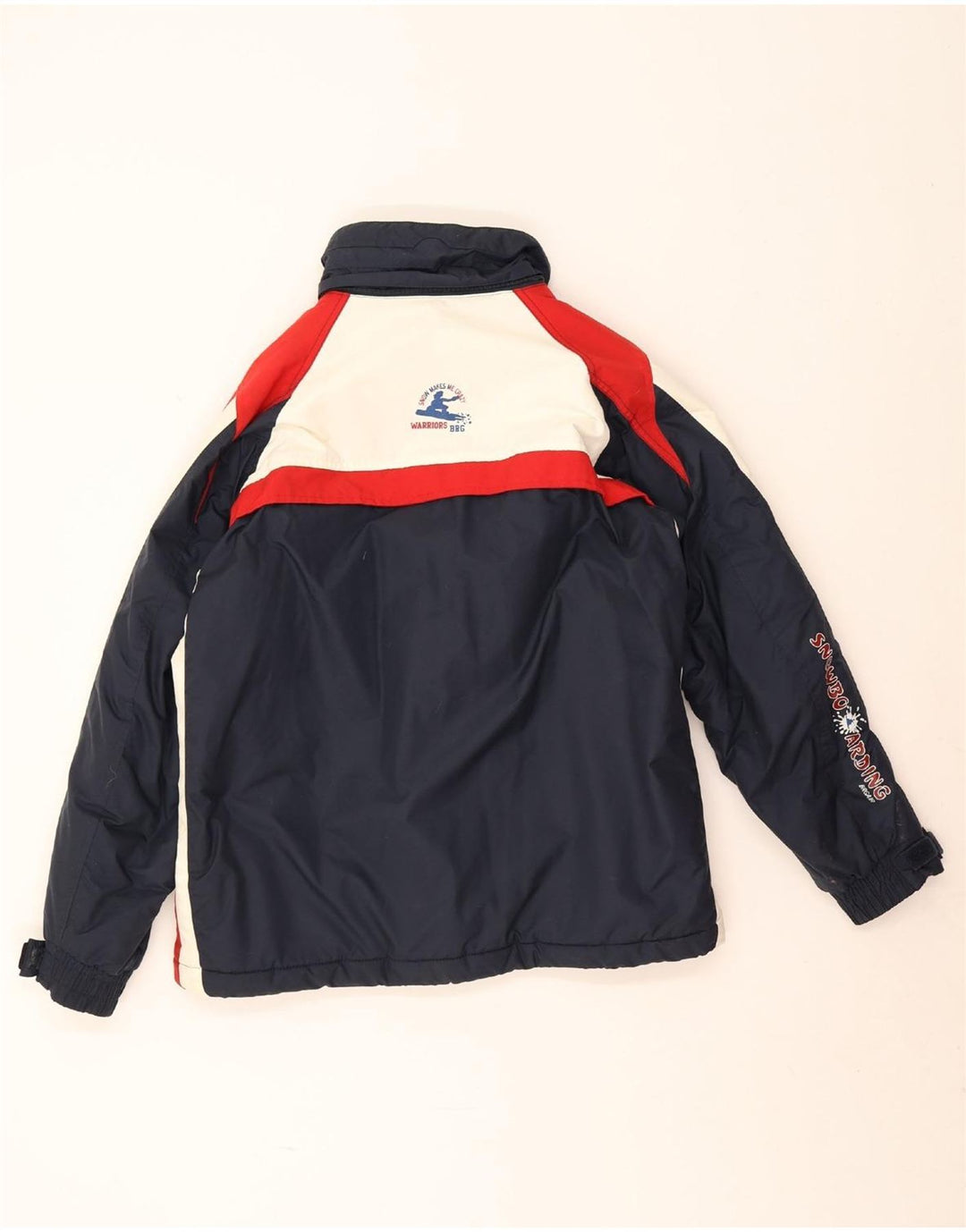 Giacca da sci Brugi per ragazzi 12-13 anni XL Blu navy Colourblock in poliammide