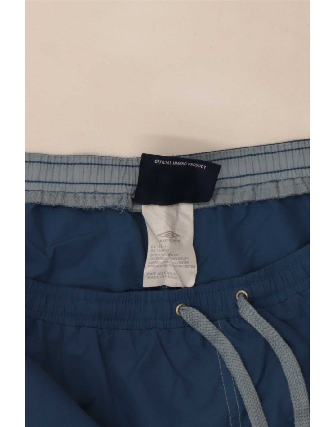 Pantaloncini da bagno da donna Umbro UK 18 XL poliestere blu