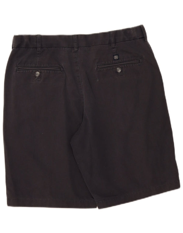Pantaloncini chino da uomo Marks & Spencer W32 cotone blu navy medio