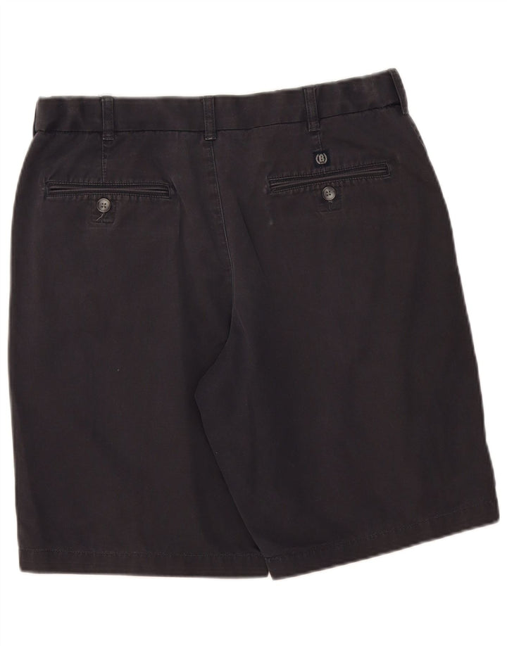 Pantaloncini chino da uomo Marks & Spencer W32 cotone blu navy medio