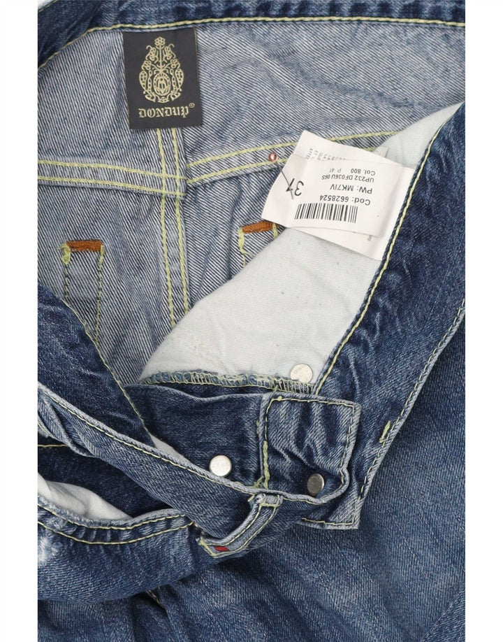 Dondup Jeans slim effetto consumato da donna W31 L29 cotone blu