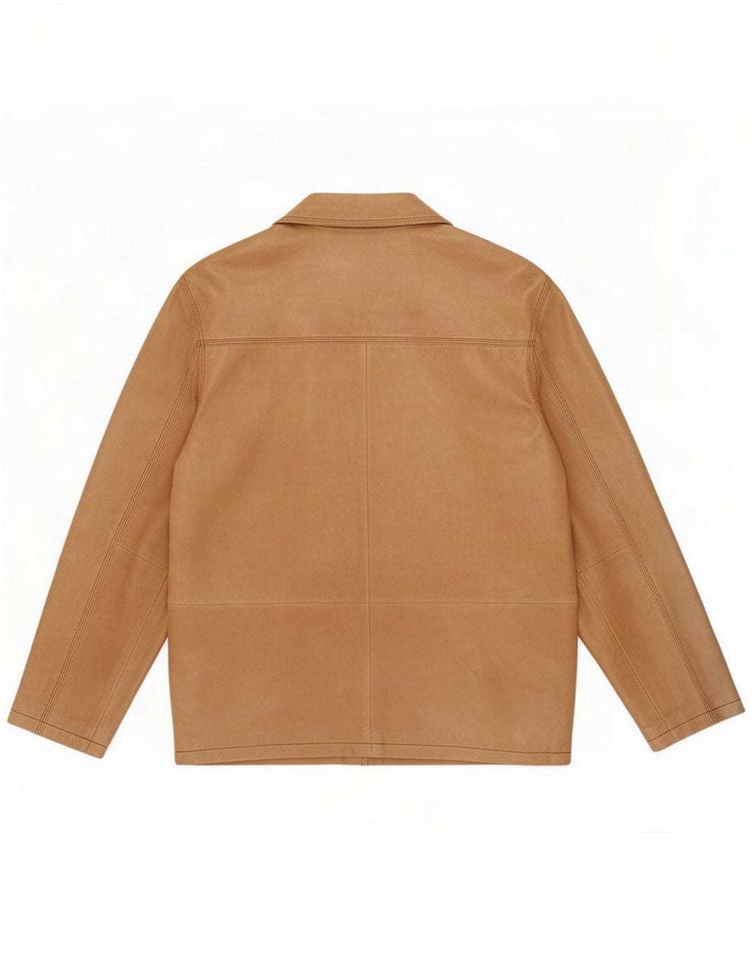 David Moore Giacca in pelle da uomo UK 42 XL Marrone Classic