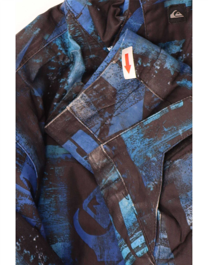 Giacca da sci Quiksilver Graphic da ragazzo 13-14 anni in poliestere blu