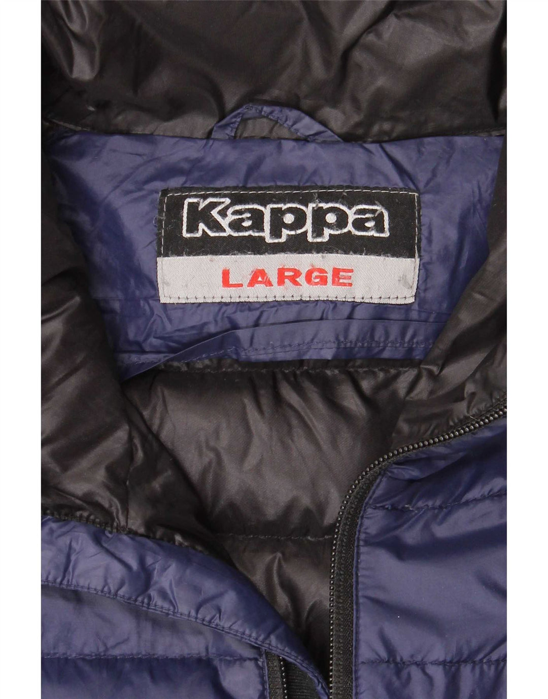 Giacca imbottita da uomo Kappa UK 40 Large blu navy in poliammide