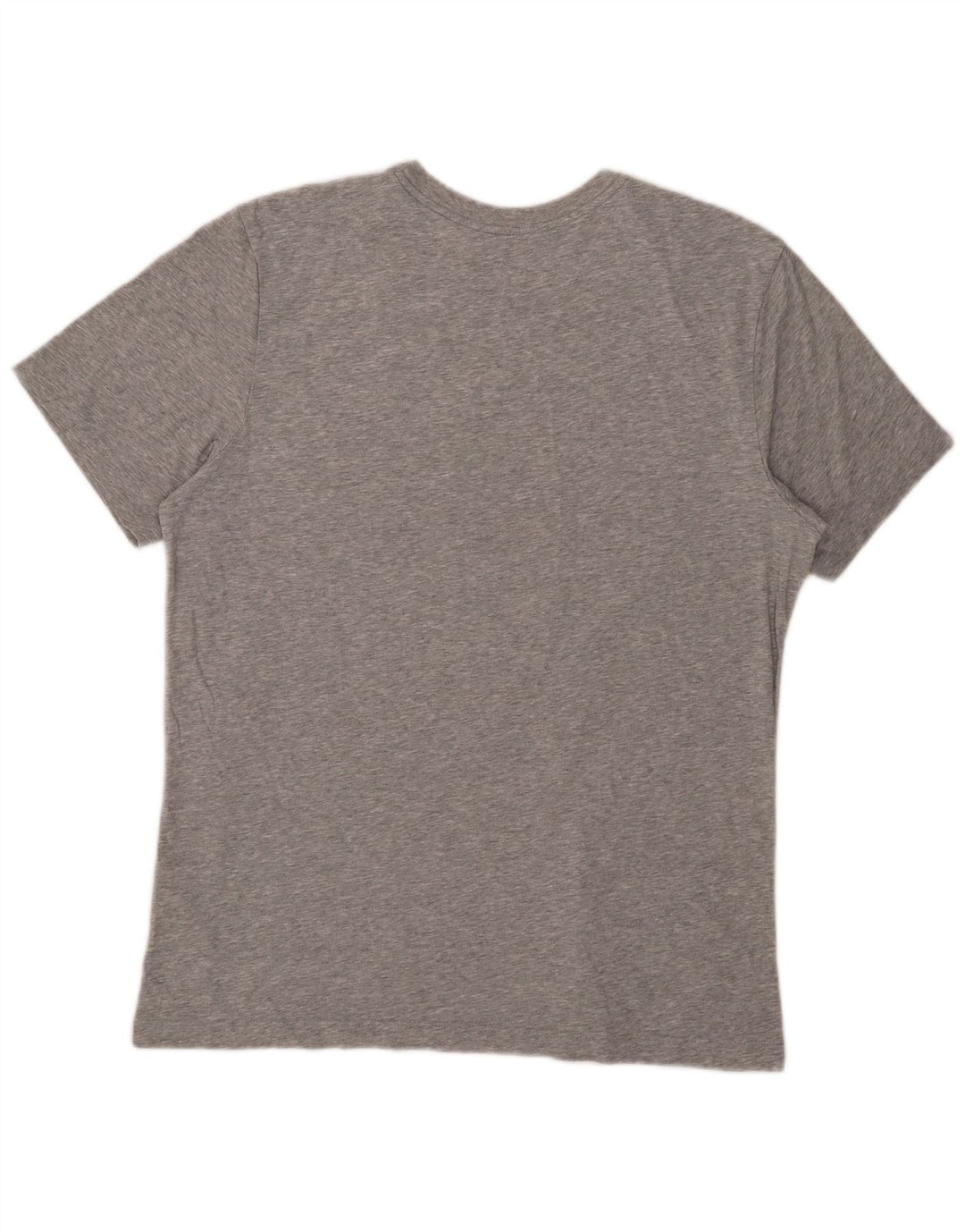 T-shirt grafica da uomo Nike Top grande in cotone grigio