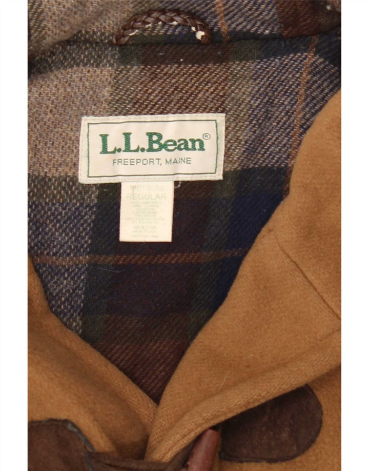 Montgomery con cappuccio da uomo L.L.Bean UK 38 Lana beige medio
