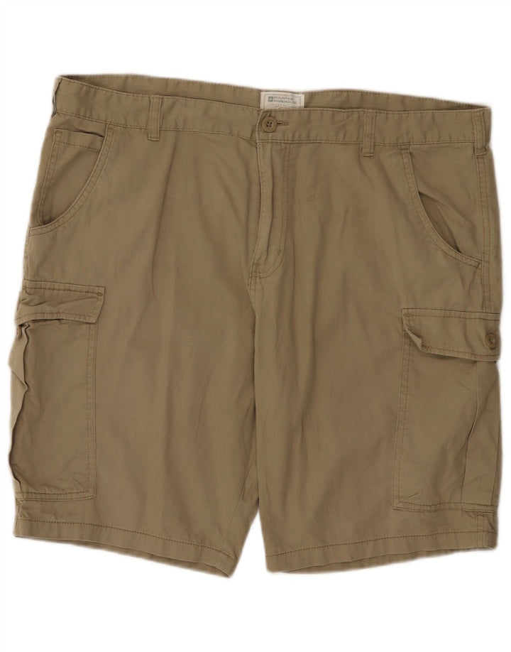 Pantaloncini cargo da uomo Mountain Warehouse W40 XL cotone kaki