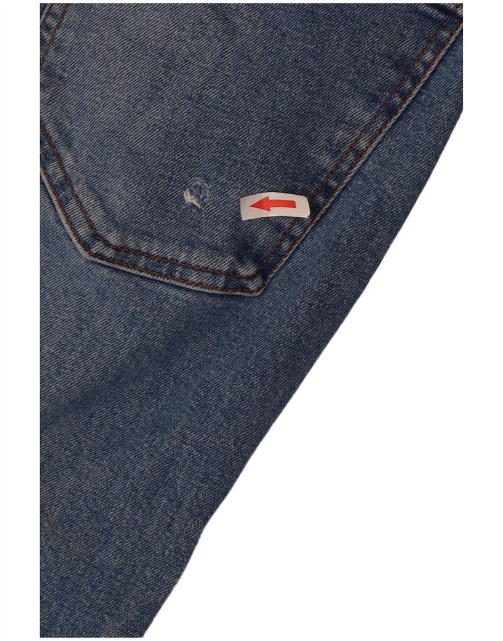 Jeans slim da uomo Zara EU 42 Large W32 L32 cotone blu