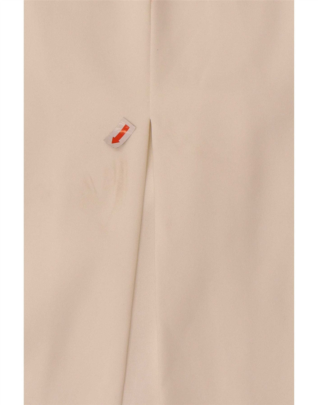 Abito senza spalline da donna Zara UK 8 Small Poliestere bianco