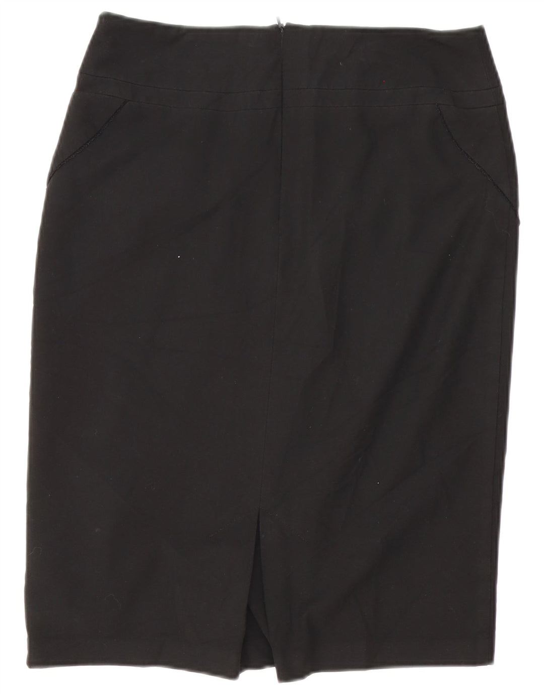 Gonna dritta da donna Oasis UK 12 media W32 poliestere nero