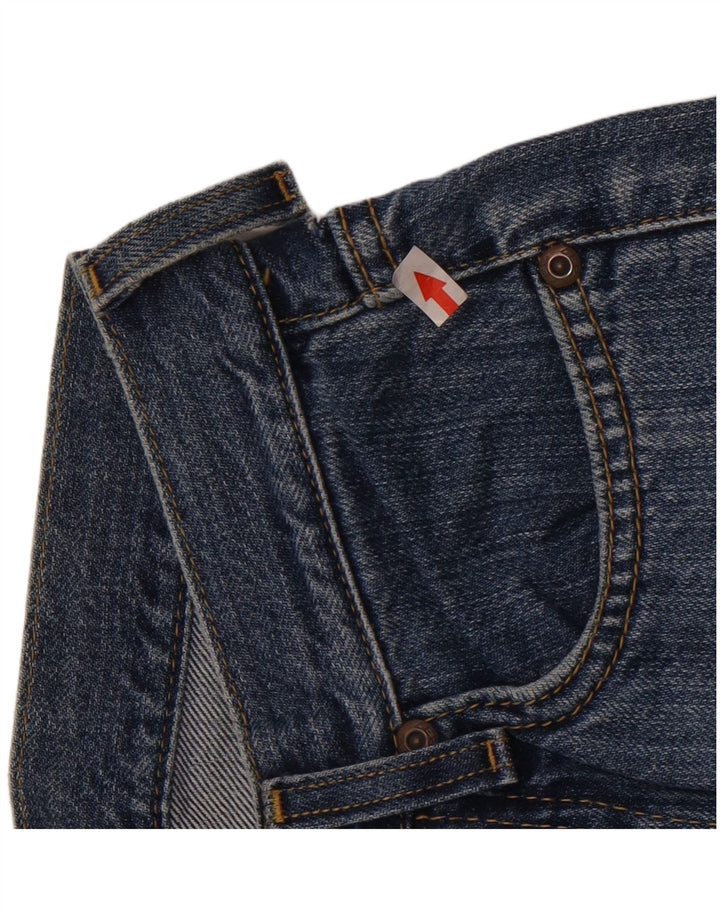 Jeans dritti da donna Lee W26 L32 cotone blu