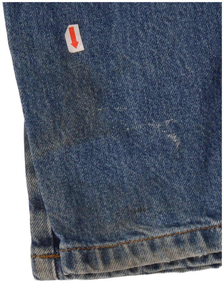 Jeans dritti da uomo Texas WRANGLER W33 L30 cotone blu