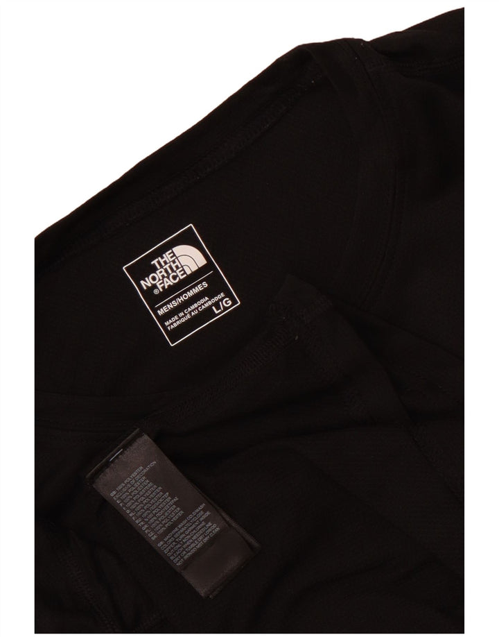 T-shirt da uomo The North Face Top grande in poliestere nero