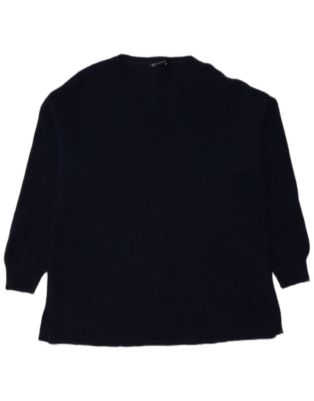 Crew Clothing Maglione girocollo oversize da donna UK 20 2XL Blu navy