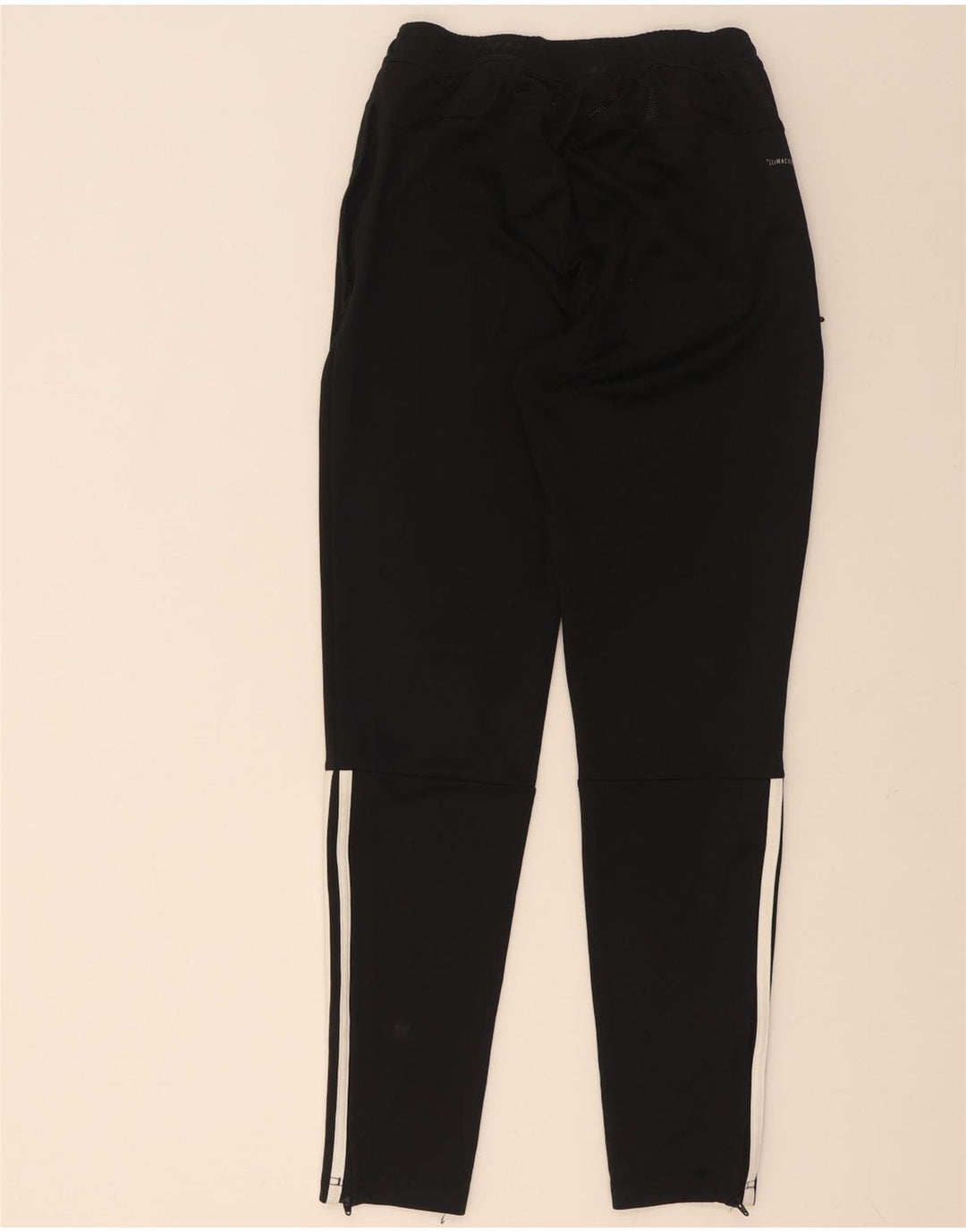 Pantaloni da tuta Adidas Climacool da uomo piccoli in poliestere nero