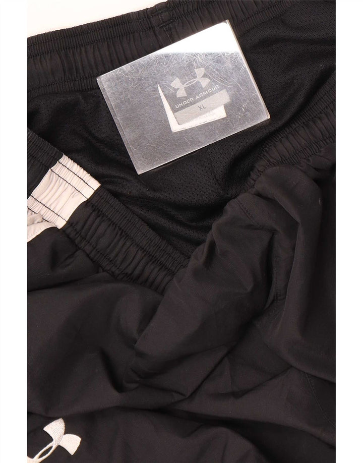 Pantaloni da tuta da uomo Under Armour XL Poliestere color block nero