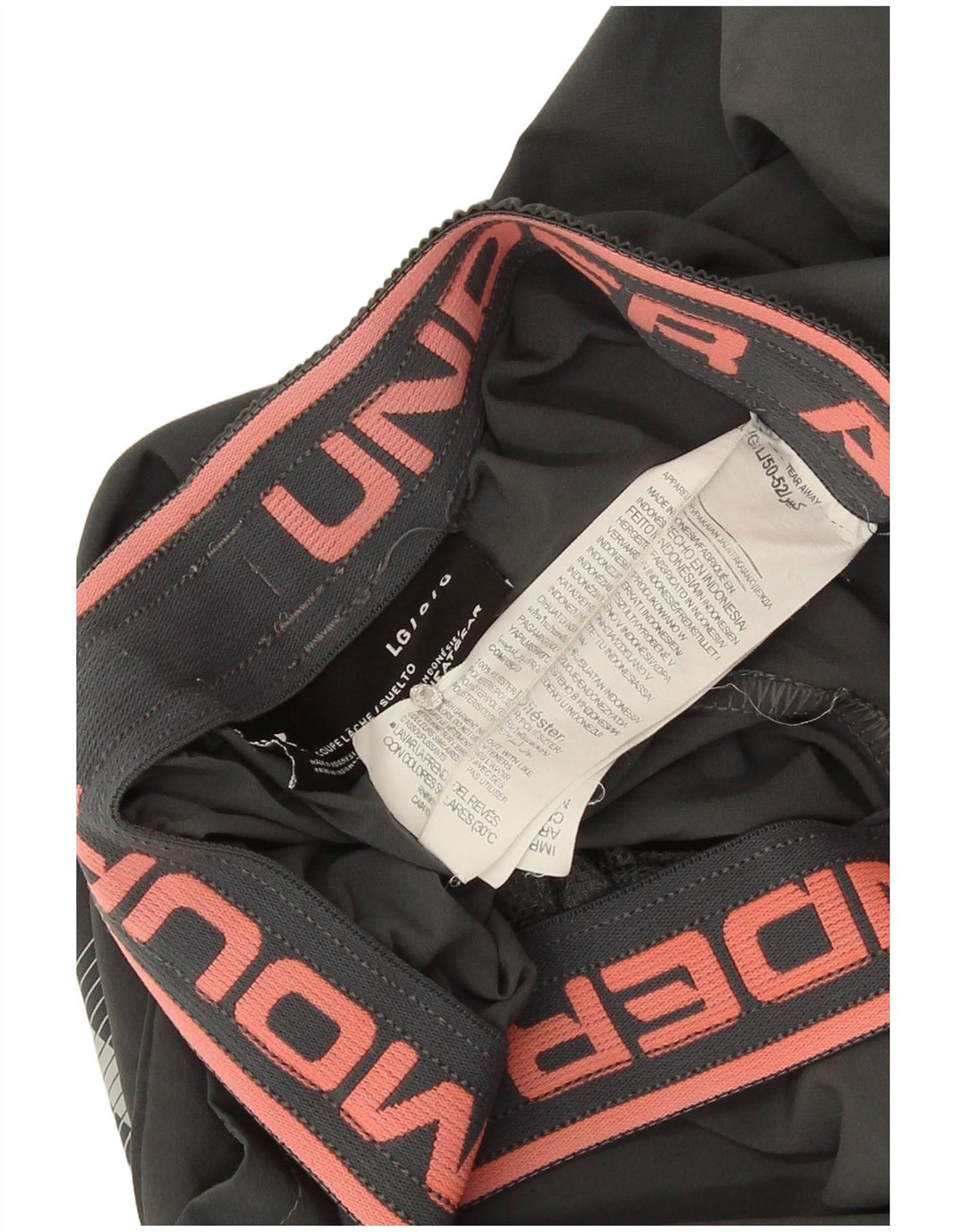 Pantaloncini sportivi Under Armour da uomo Heat Gear Graphic grandi poliestere grigio