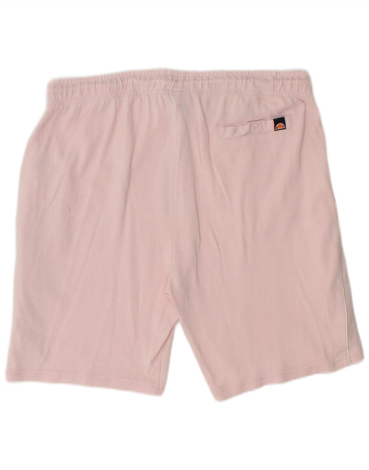 Pantaloncini sportivi da uomo Ellesse, cotone rosa medio
